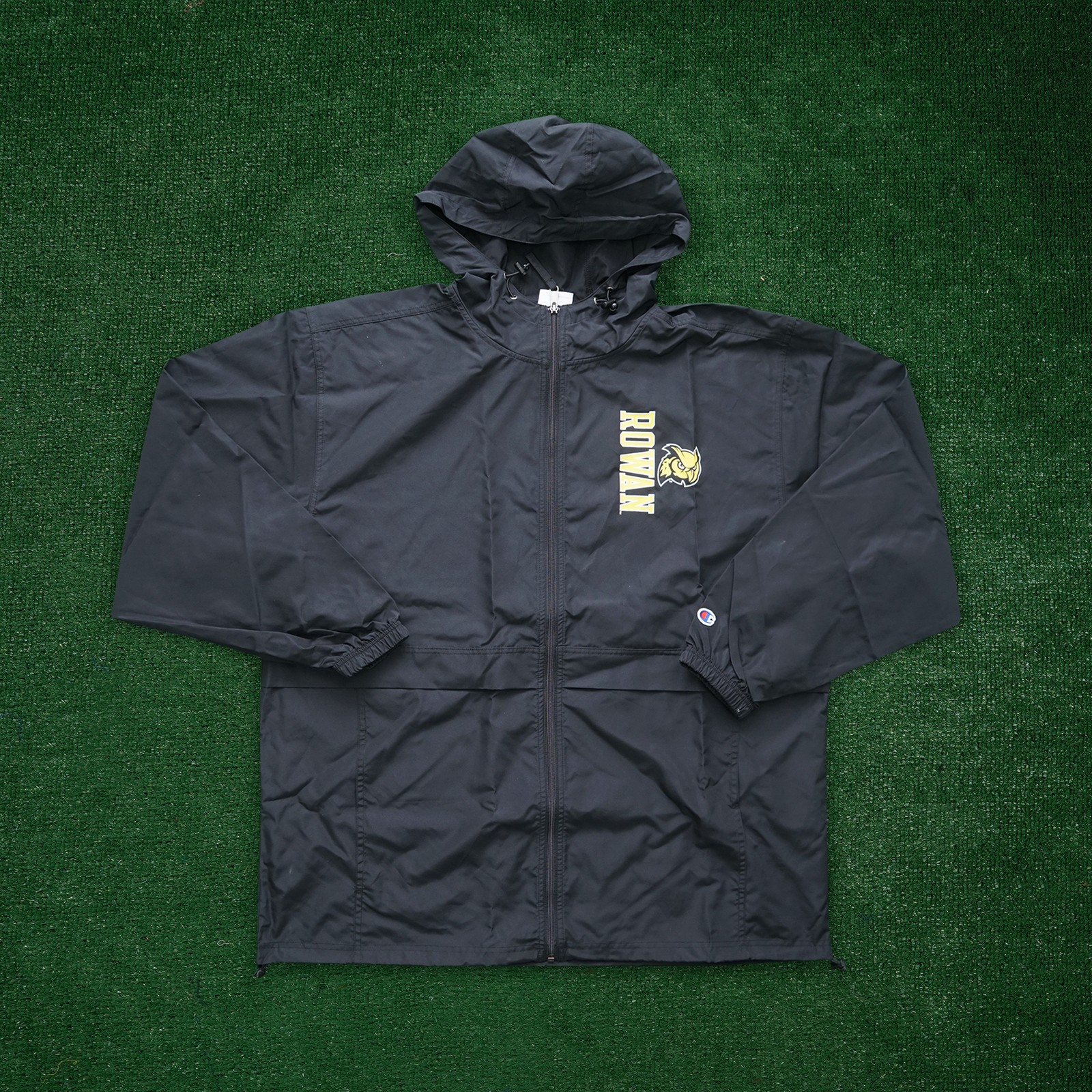Rowan University Profs NCAA Men's Champion Black Full Zip Windbreaker Jacket