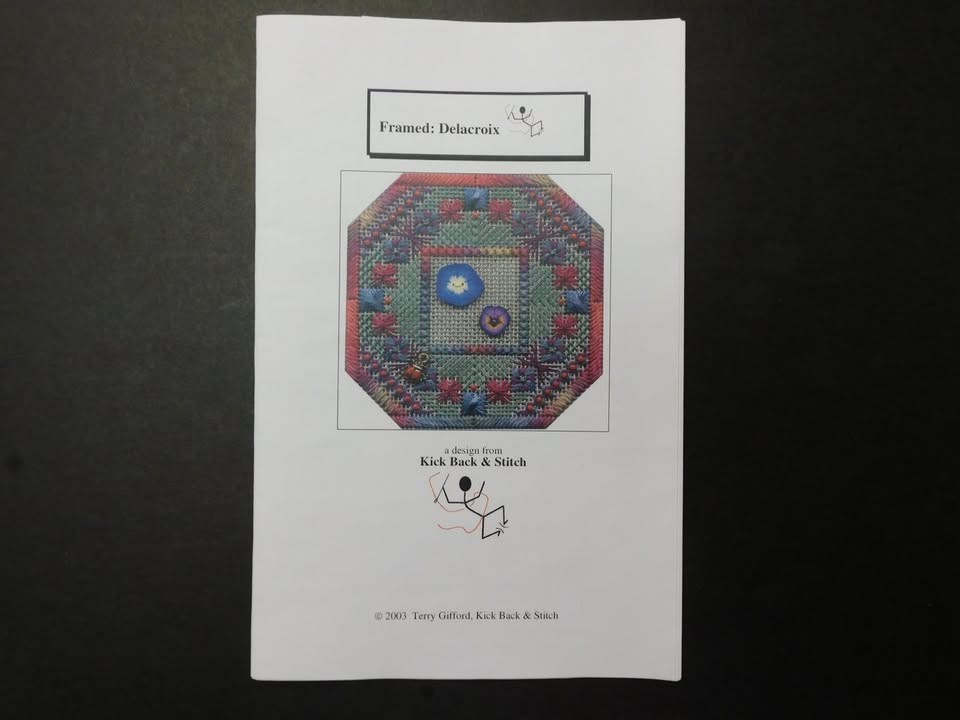 Sargent by Kick Back & Stitch (5081)  Counted Needlepoint Pattern