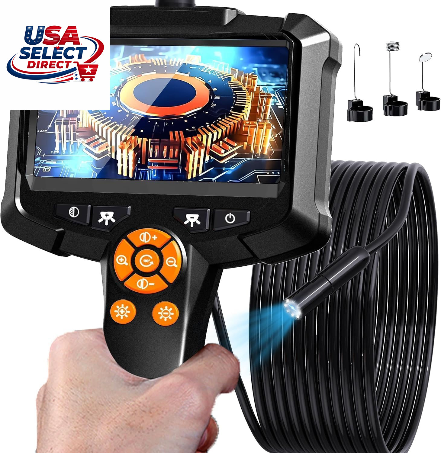 1080P HD Borescope Camera for Automotive Inspection – Compatible Replacement