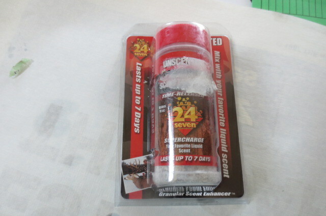 Unscented 24 seven Granular Scent Enhancer - Hunting.. time released deer,turkey