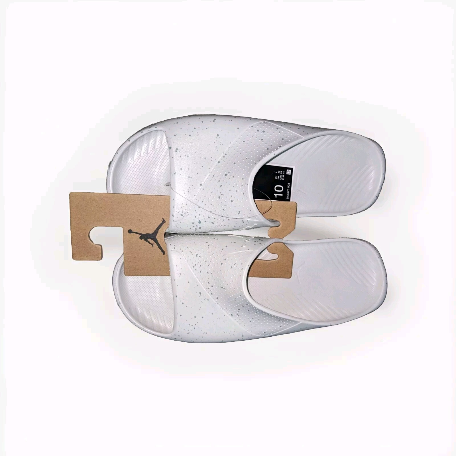 New Nike Jordan Post Slides Light Silver Mens Size 10