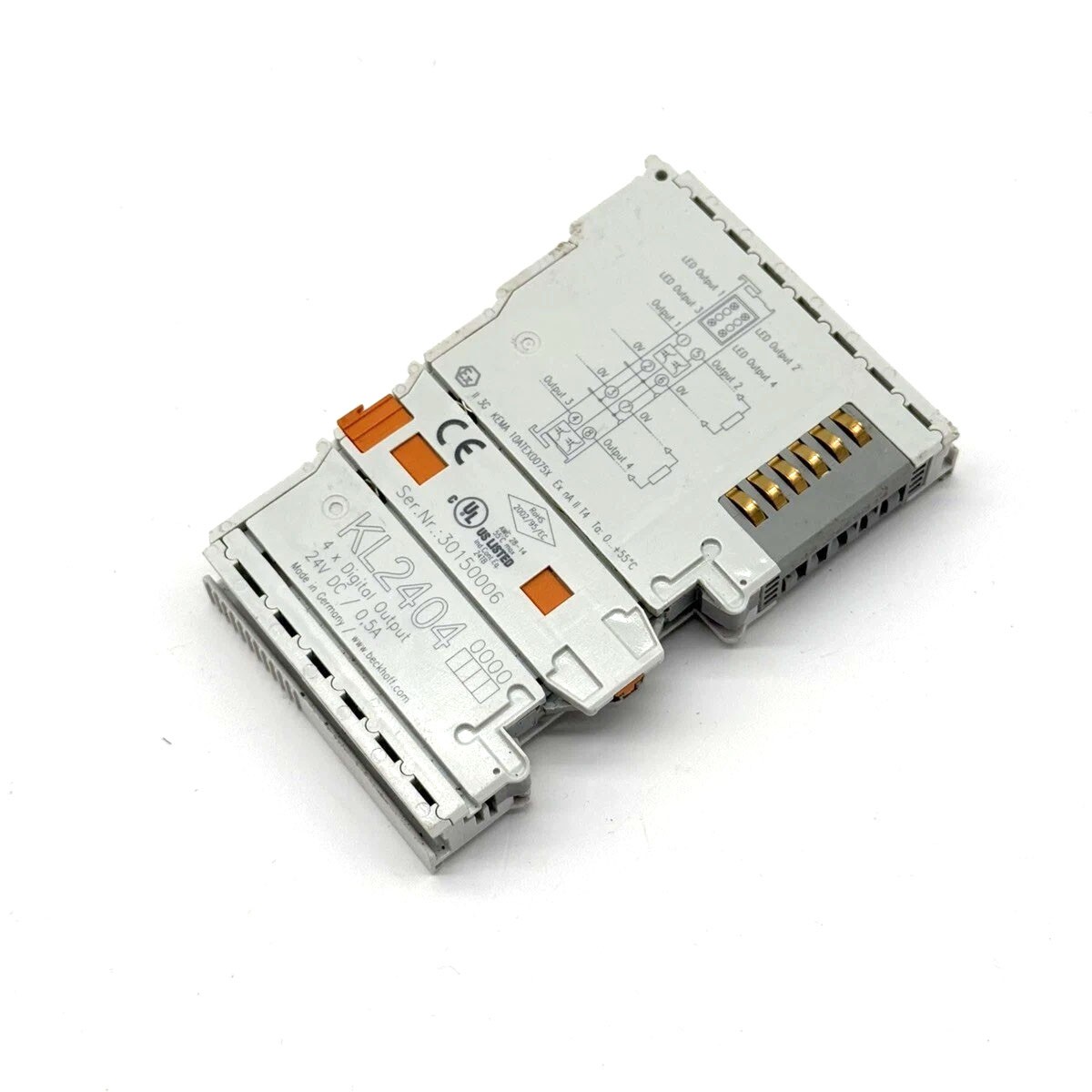 BECKHOFF KL2404 Digital Output Module 4-channel 24 V DC New✦KD