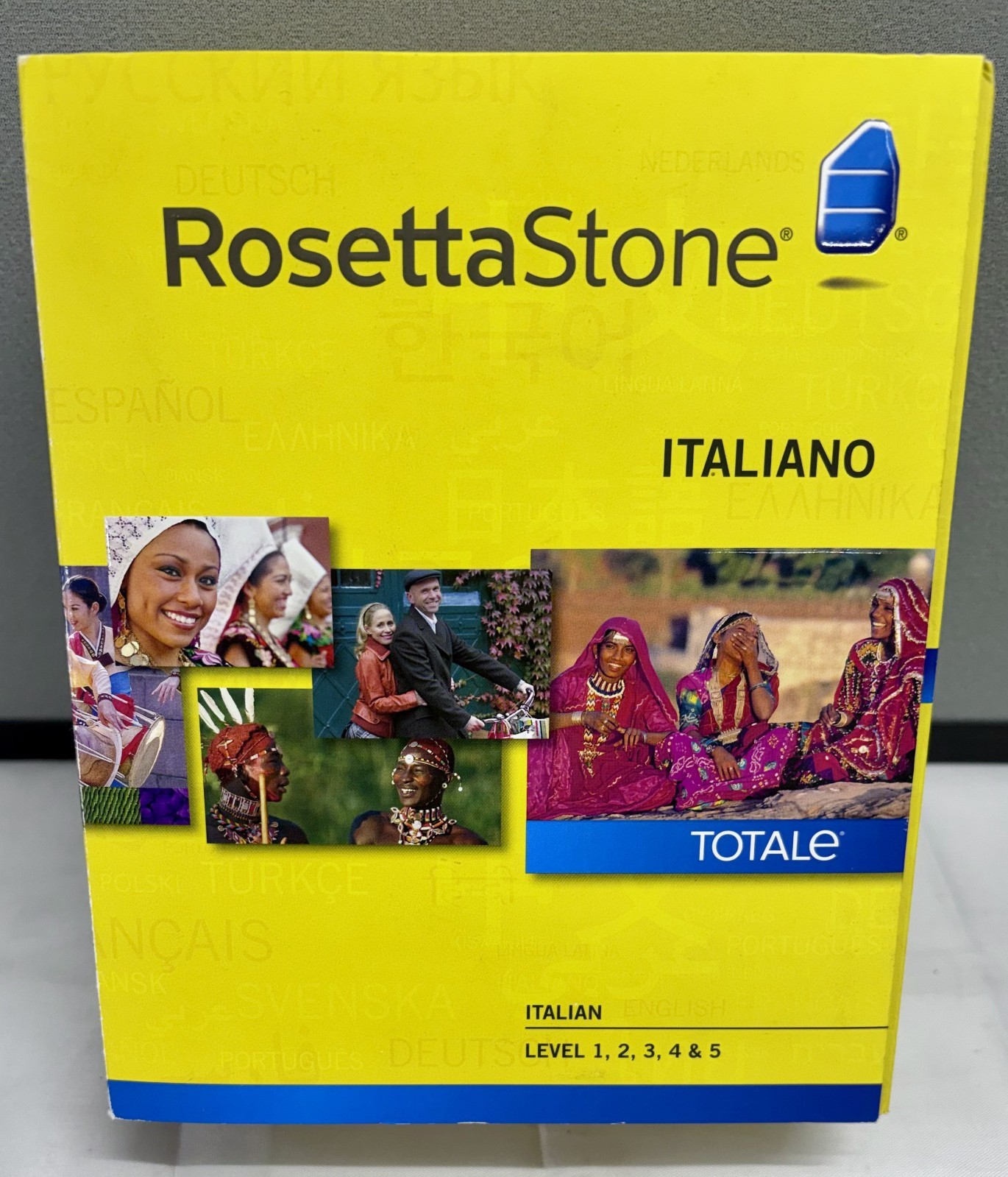 Rosetta Stone Italian Language Software Version 4 – Levels 1–5 – PC/Mac New