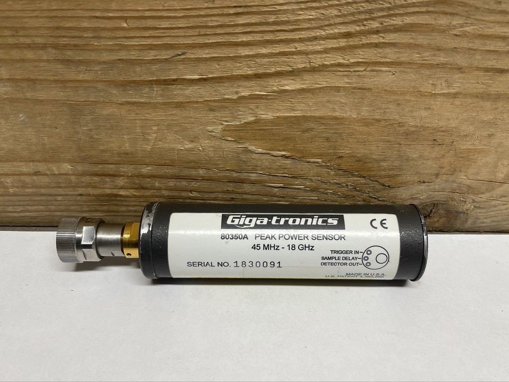 Gigatronics 80350A Peak Power Sensor 45 MHz-18GHz