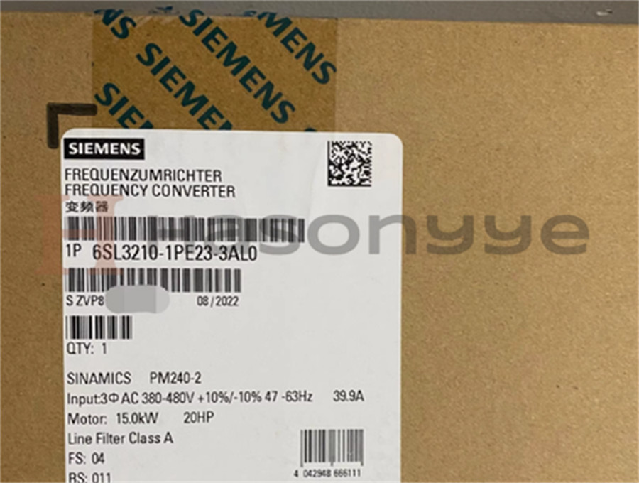 NEW SIEMENS 6SL3210-1PE23-3AL0 INVERTER 6SL32101PE233AL0 us free tax