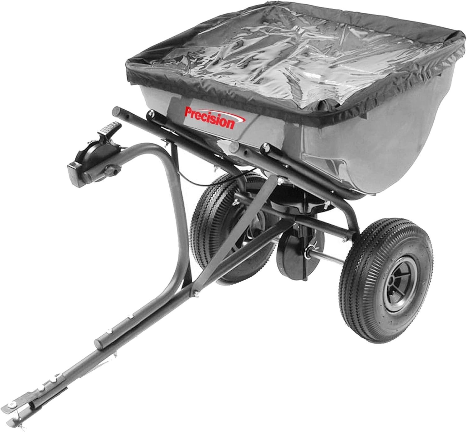 75-Pound Capacity Tow-Behind Semi-Commercial Broadcast Spreader
