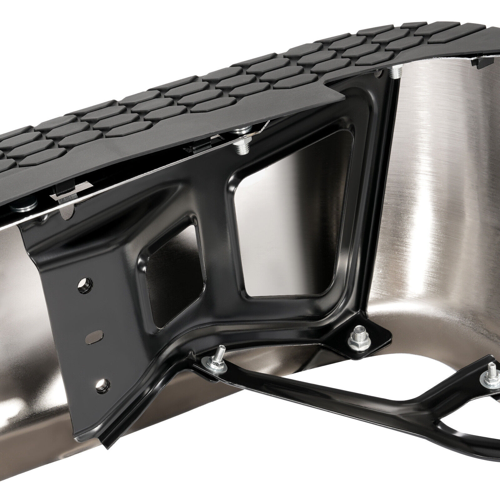 Chrome Rear Bumper Assembly For Ram 2500 3500 2013-2018 With Sensor Holes