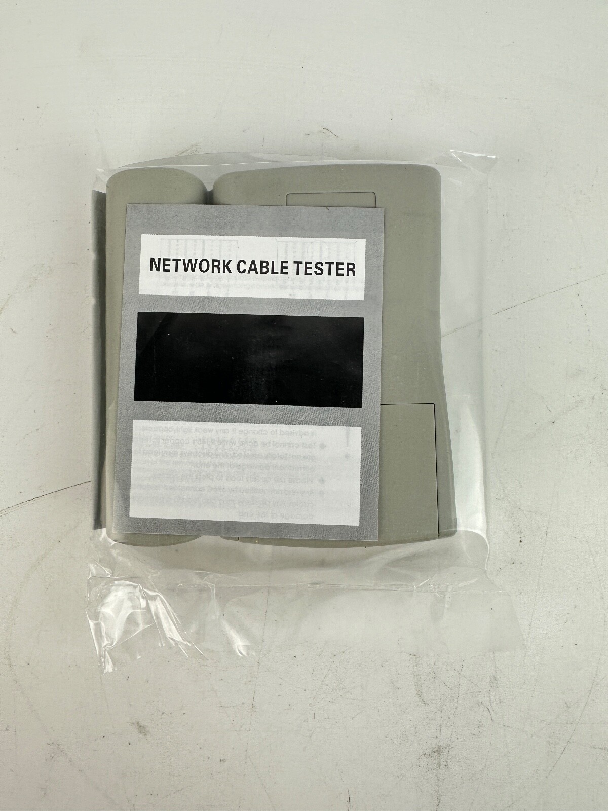 Network Cable Tester - RJ45 Ethernet and RJ11 Telephone Cable Testing Tool