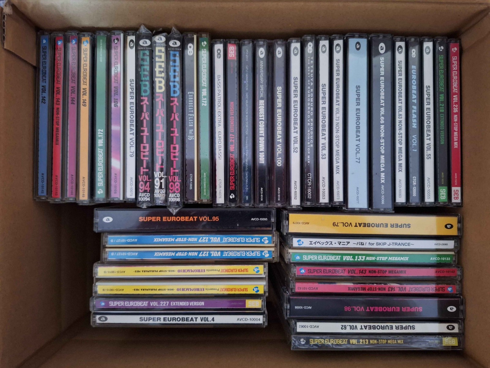 Various Super Eurobeat CD compilations (you choose!) - Initial D Anime OST