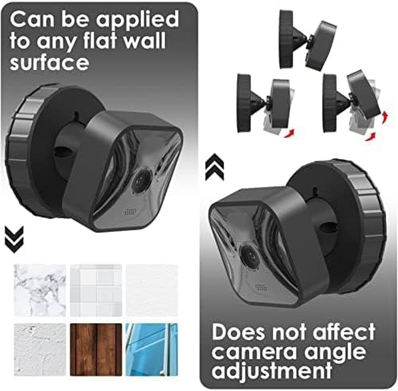 Adhesive Wall Mount for Blink Camera Mount No Drilling Screwing Bracket for Blin