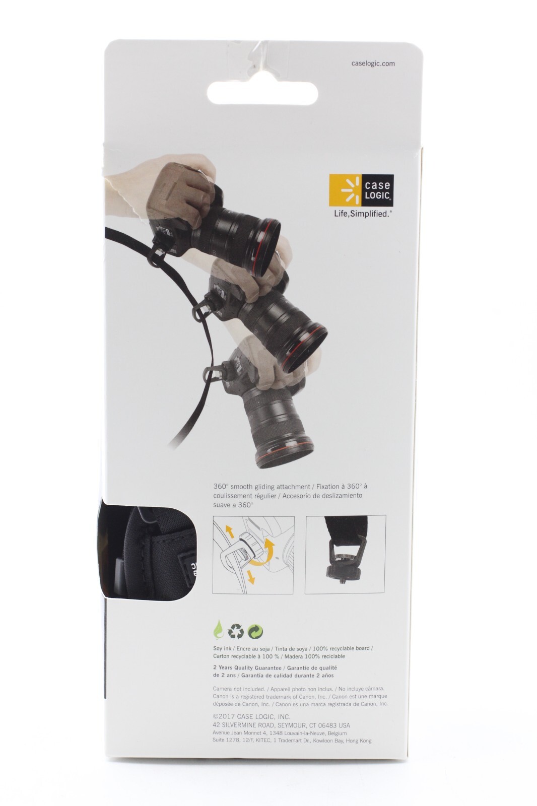 Case Logic Quick Sling Cross Body Camera Strap Mint Condition