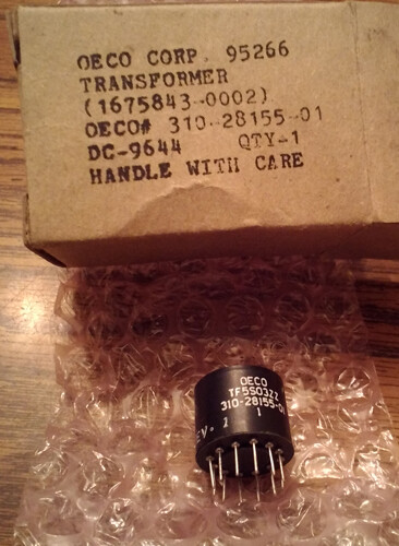 Oeco Corp. 310-28155-01 TF5S03ZZ :: Mil Spec Transformer