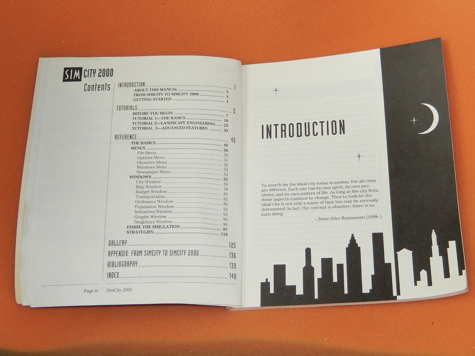 SIM City 2000 Ultimate Simulator 1993 Video Game User Guide Manual Only EUC