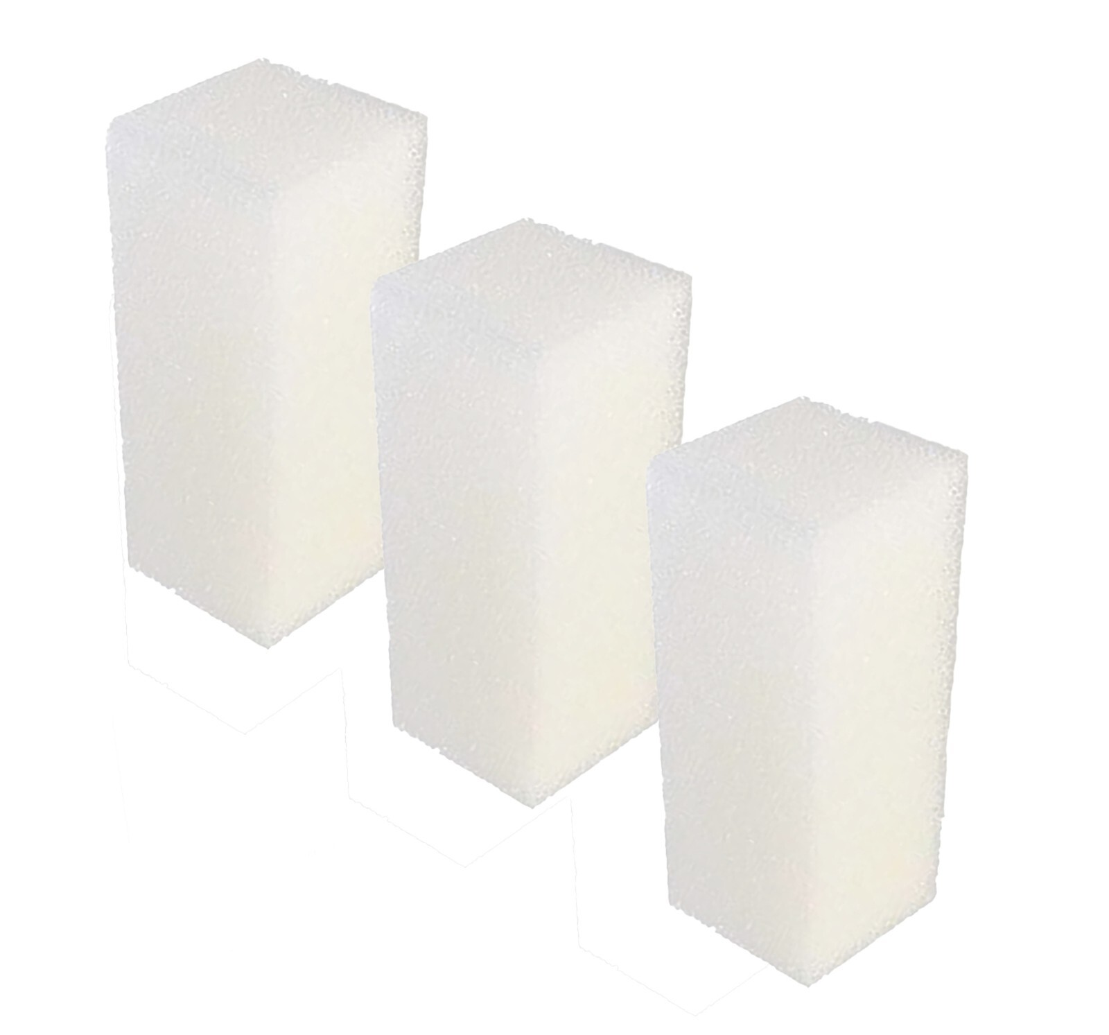 3 Pieces Foam Filter Pads for Aqua Clear 500/110 Foam AquaClear A-623 White