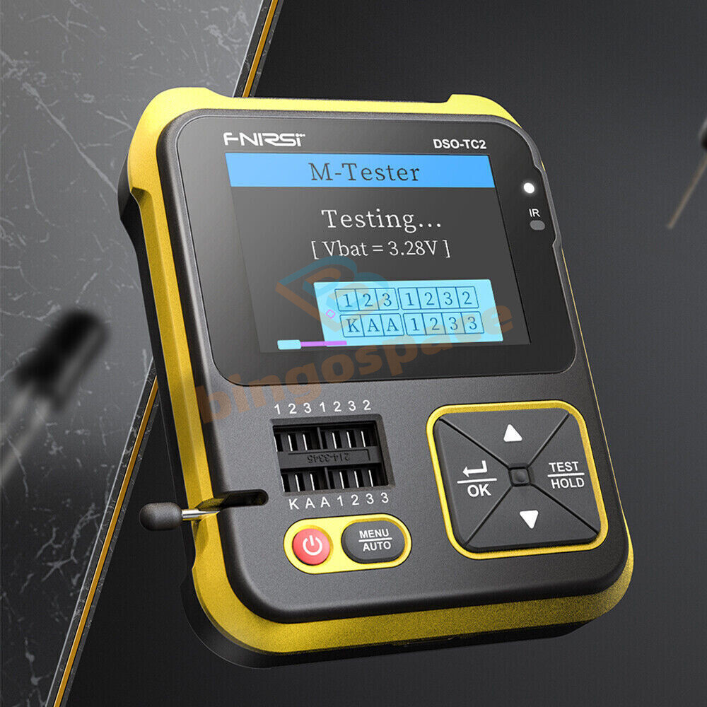 2.4"Digital LCR Oscilloscope Transistor Tester Diode Capacitance Voltage Tester