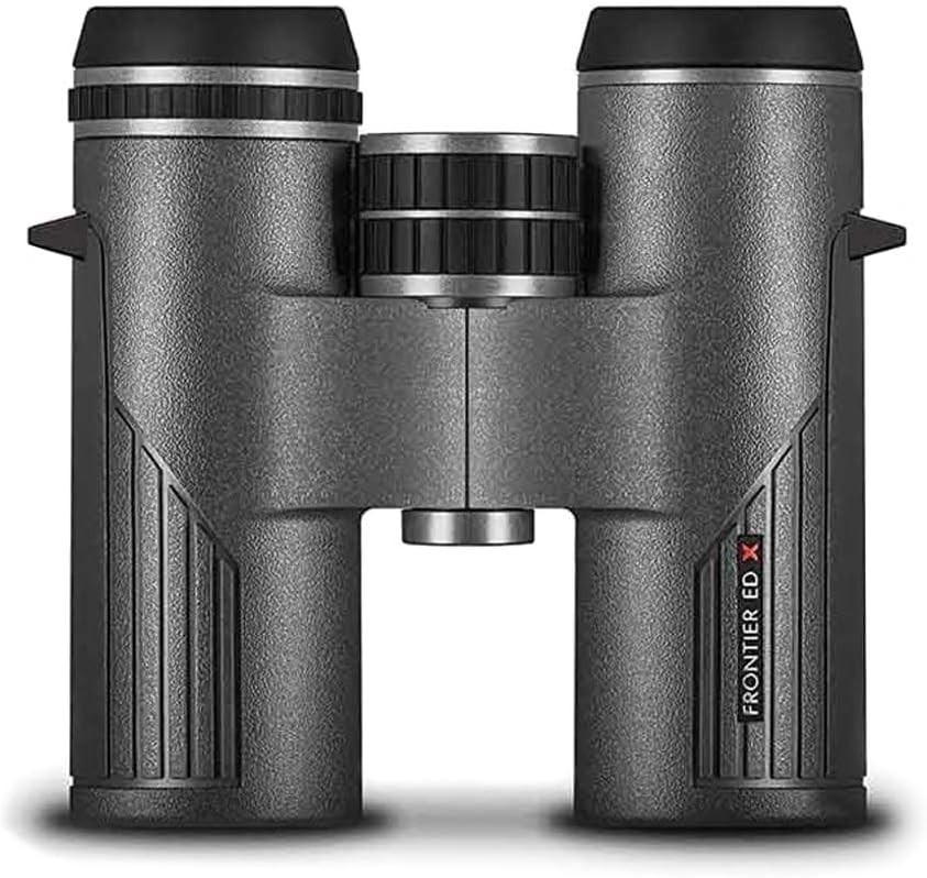 HAWKE 10x32 Binoculars, Frontier ED X Waterproof w/ Carry Case (38408) - Gray