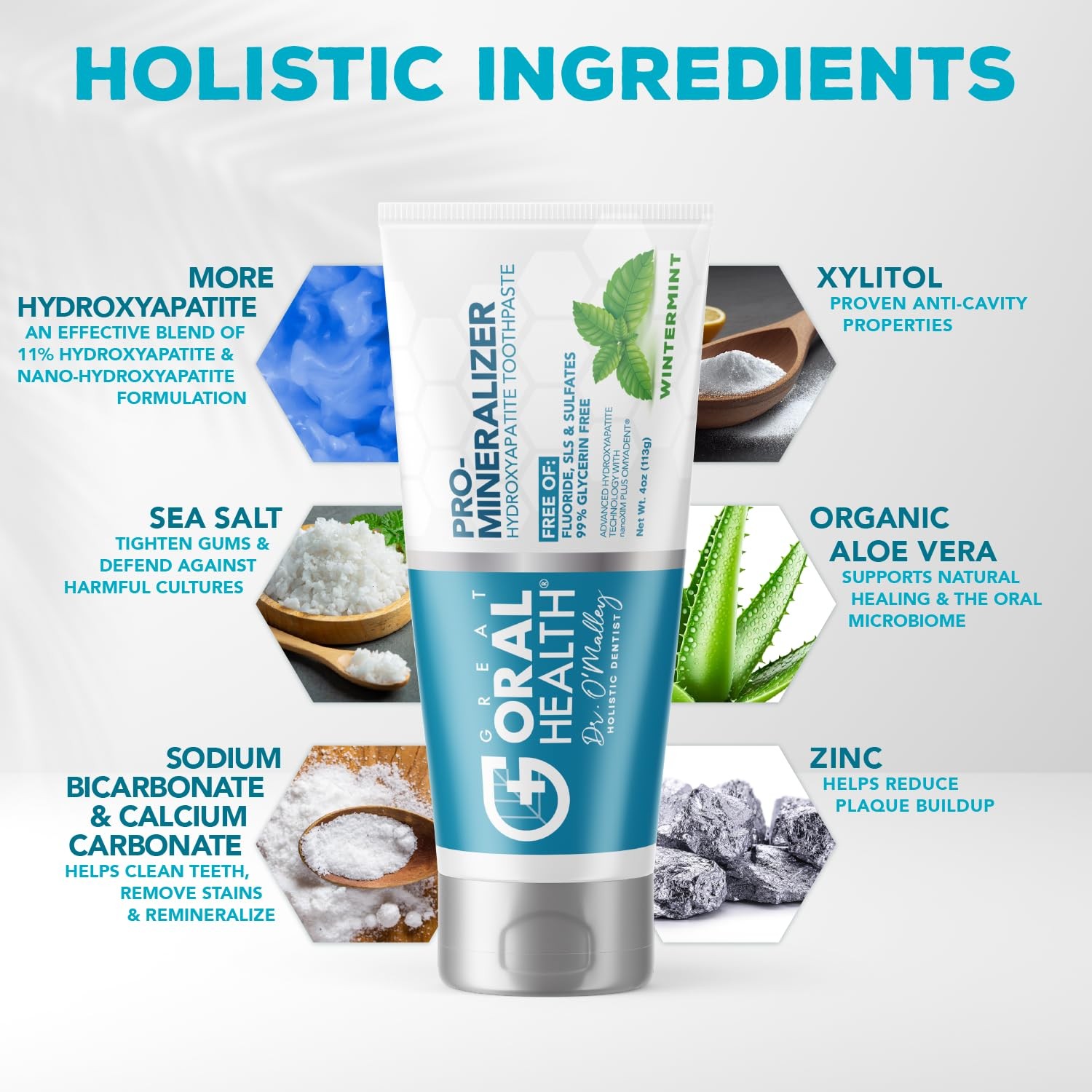 Nano hydroxyapatite Toothpaste Fluoride Free | Pro Remineralizing Toothpaste ...