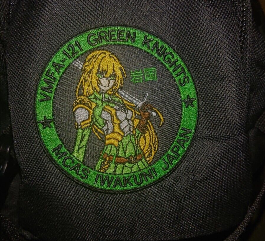U.S. F35 VMFA 121 MCAS Iwakuni Japan Marine Corps Waifu Anime Unofficial 