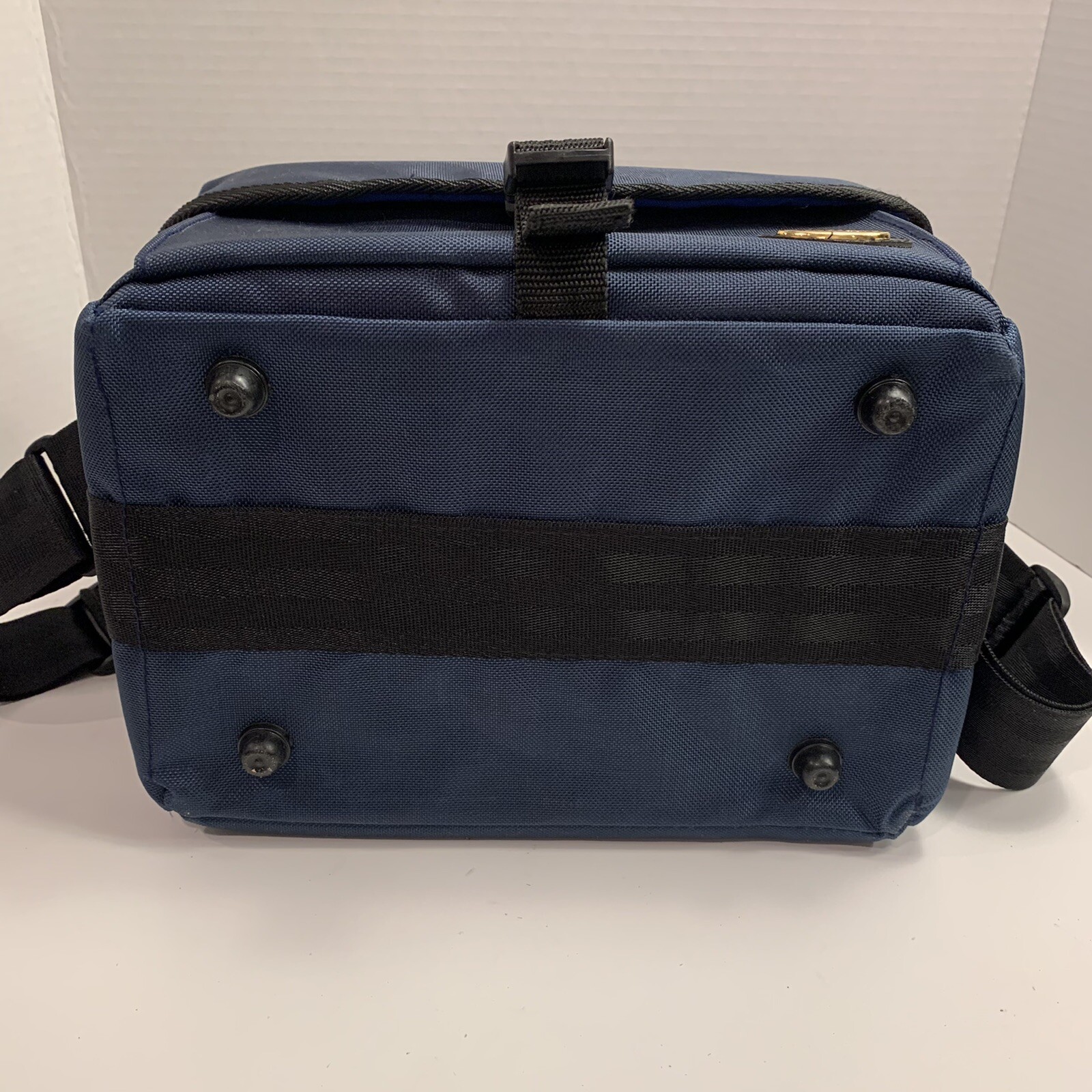 FOTIMA Shoulder Camera Bag Blue Adjustable Strap