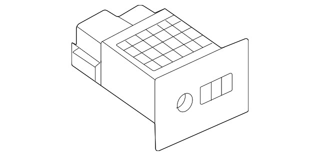 Genuine Nissan Auxiliary Jack 28023-6CA1A