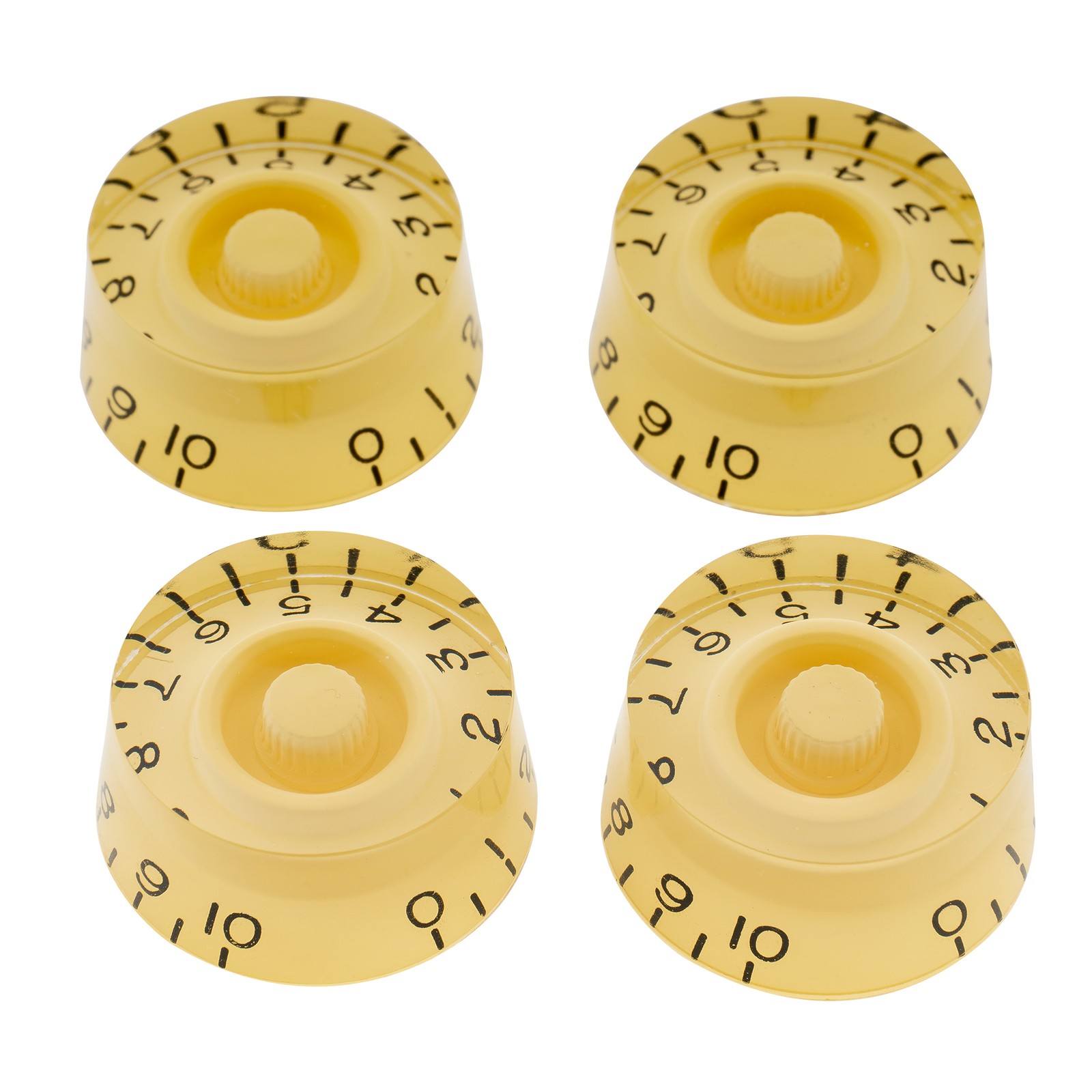 Musiclily Pro 4Pcs Cream Imperial Inch Control Speed Knob For US Les Paul Guitar