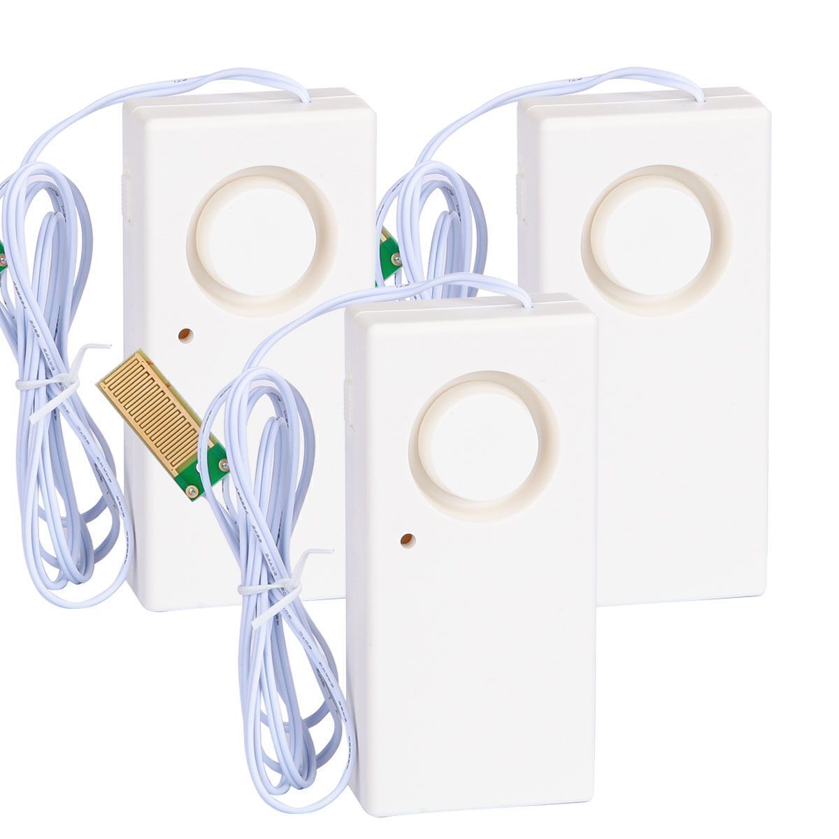 1-5pcs Water Leak Alarm Flood Level Overflow Detector Sensor Home Security Alert