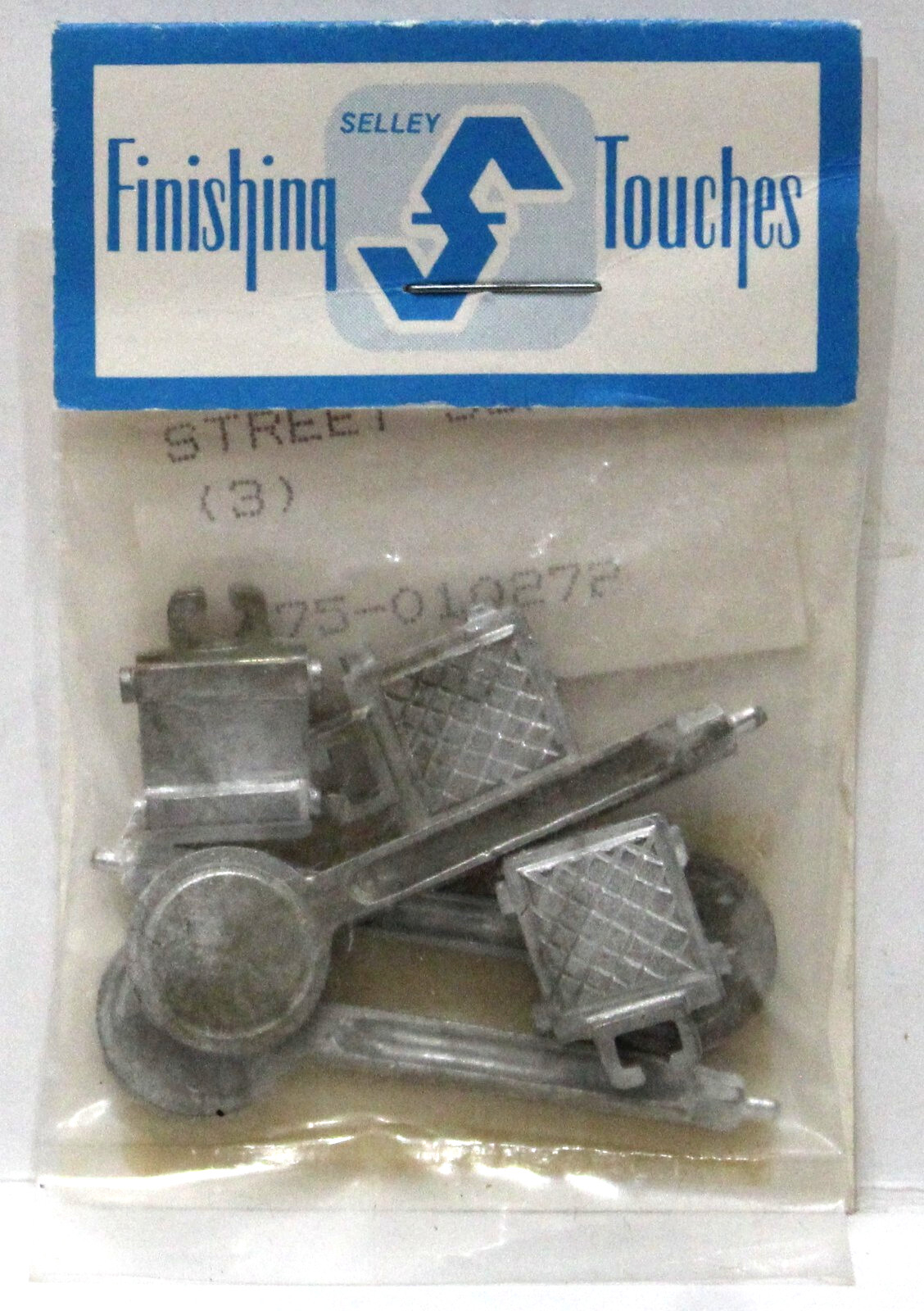 Selley 675-010272 O Scale Cast Metal Street Scale (3) NOS