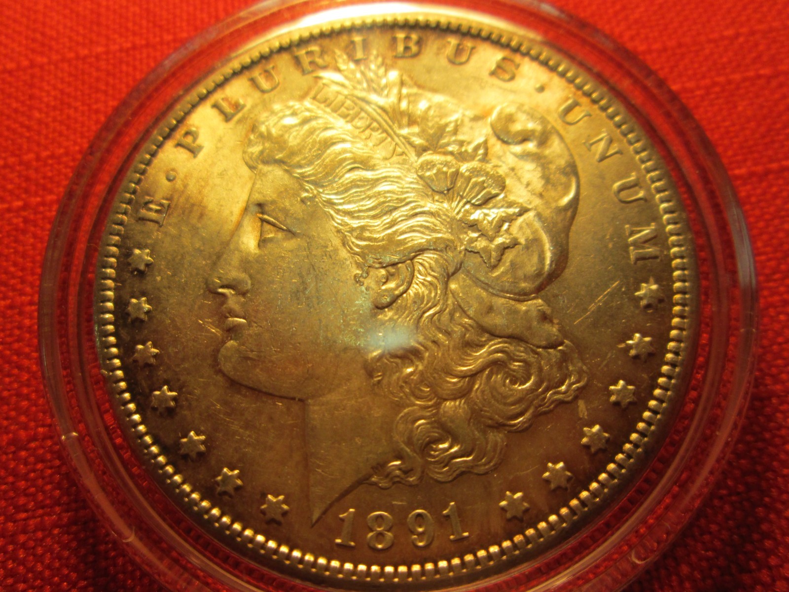 1891-S Morgan Silver Dollar! Low MS!!