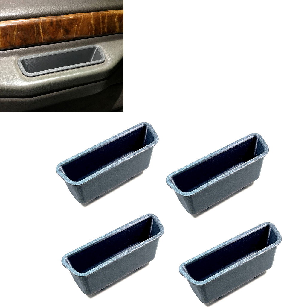 LAND ROVER RANGE ROVER CLASSIC 1987-1995 INTERIOR DOOR PULL HANDLE SET OF 4 GRAY