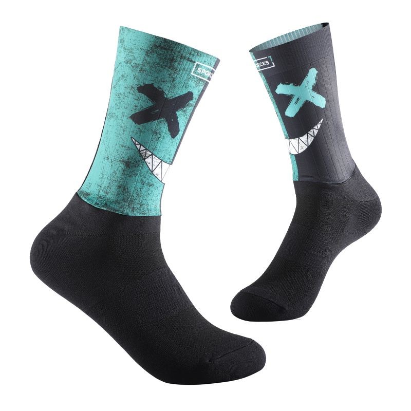 Bicycle professional competition cycling socks, sweat-wicking socks sports socks