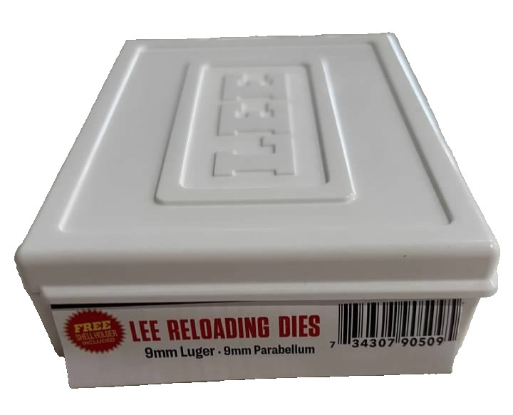 LEE 90509 9MM LUGER 9X19  3 DIE CARBIDE DIE SET (Ships Insured)