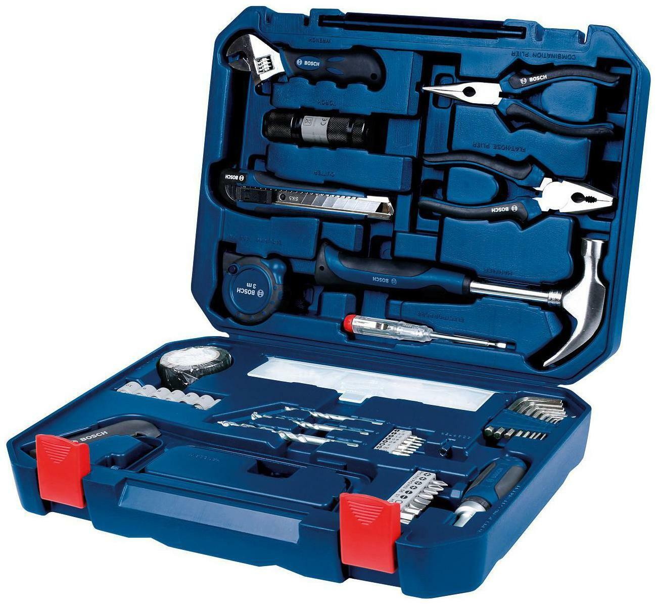 Bosch 108 Piece All in One Metal Hand Tool Kit-dwK
