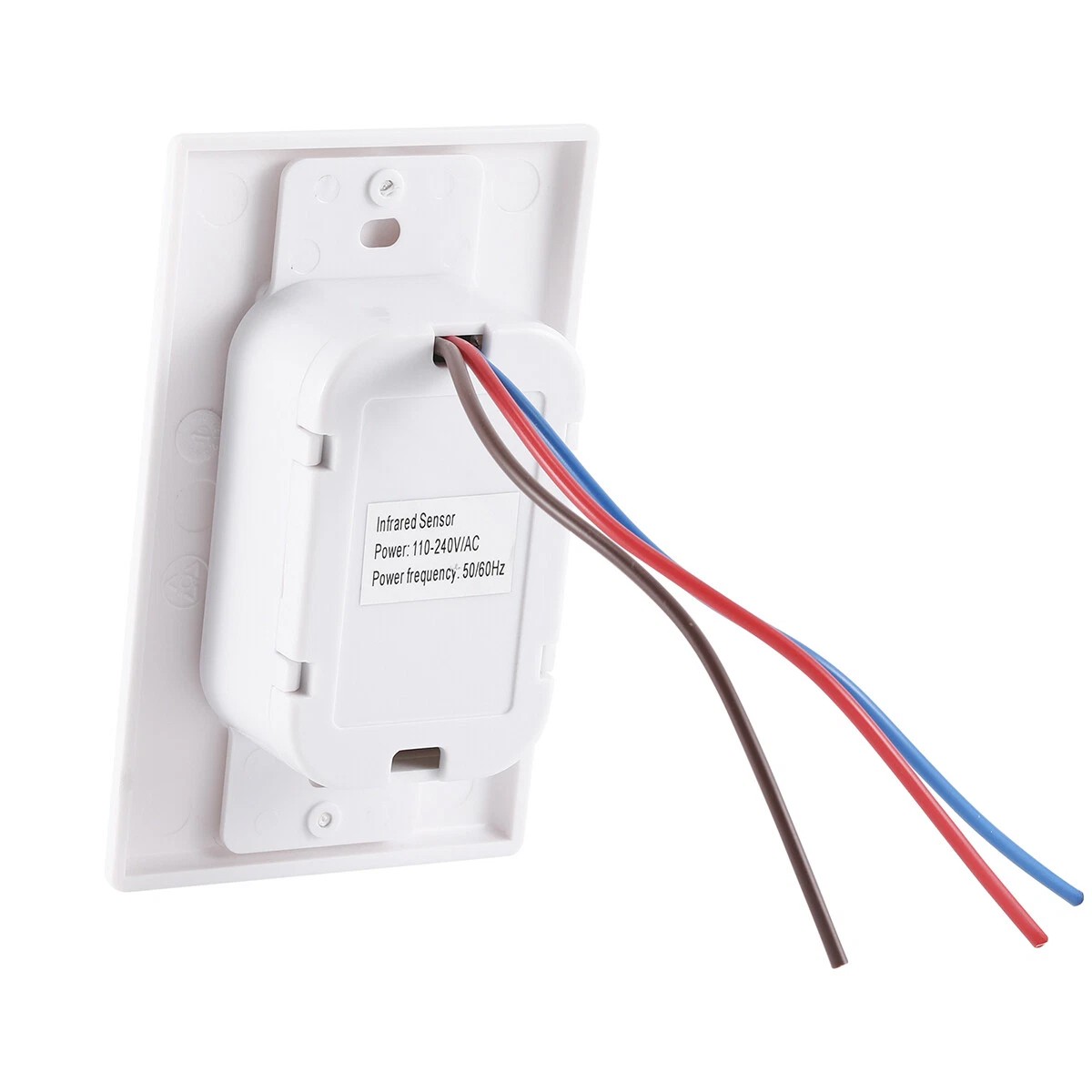 1PCS Automatic PIR Occupancy Motion Sensor Light Switch Auto On/Off Infrared US