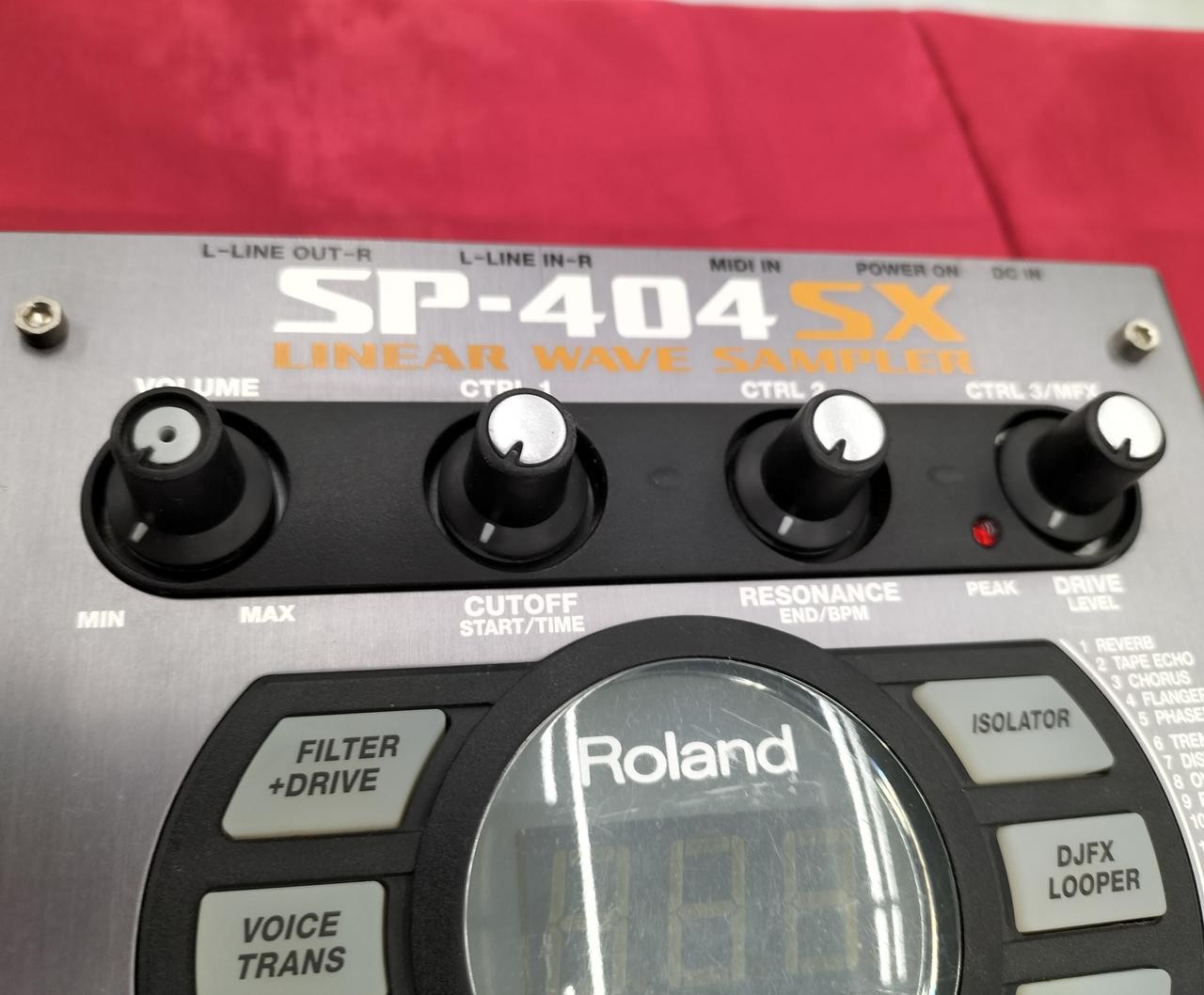 Roland SP 404 SX Sampler Music Studio Portable Handheld Authentic Gear
