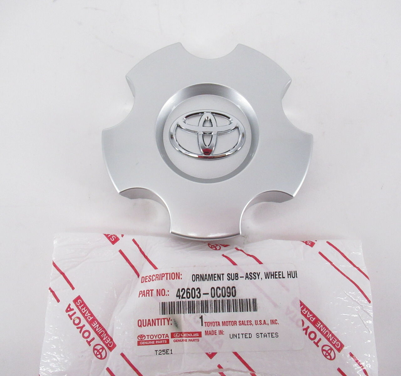 Genuine OEM Toyota 42603-0C090 Wheel Cap 20in Wheel 08-20 Sequoia 07-13 Tundra