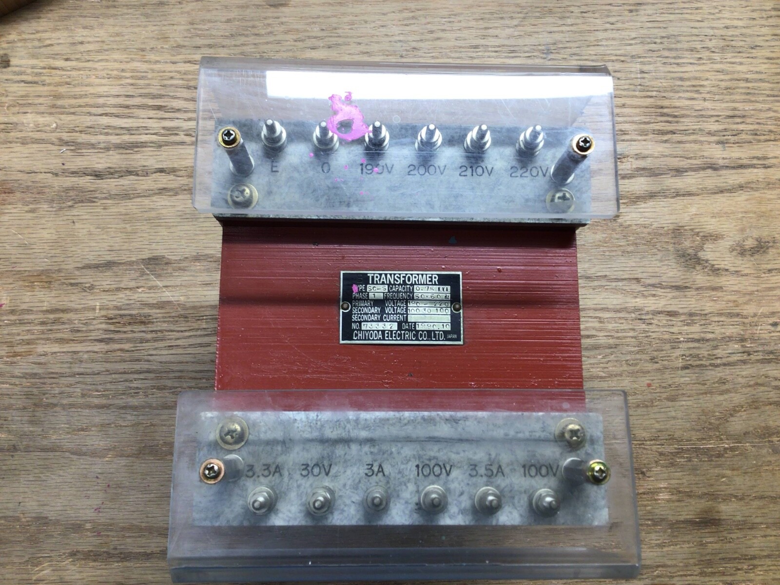 CHIYODA ELECTRIC TRANSFORMER SC-S