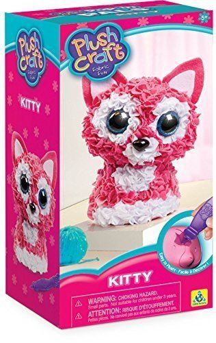 The Orb Factory PlushCraft Kitty (3D)