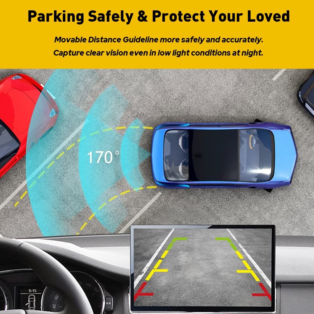 Rear View Reversing Backup Camera Replace For Ford Edge 2011-2014 Dt4T-19G490-Ab