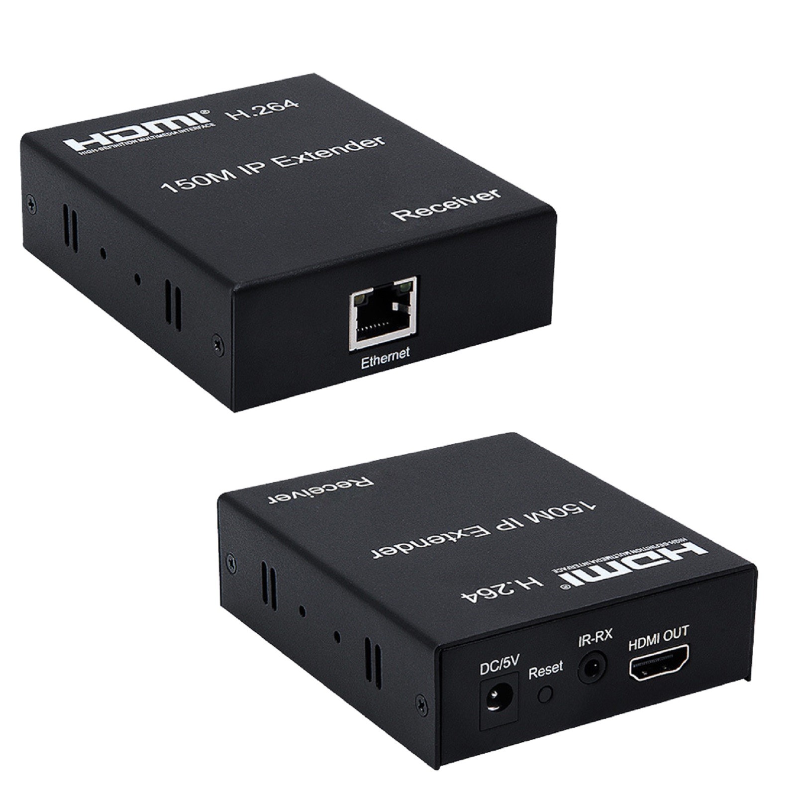1080P 150m Cat5e Cat6 Rj45 Ethernet Cable HDMI Extender Transmitter Receiver