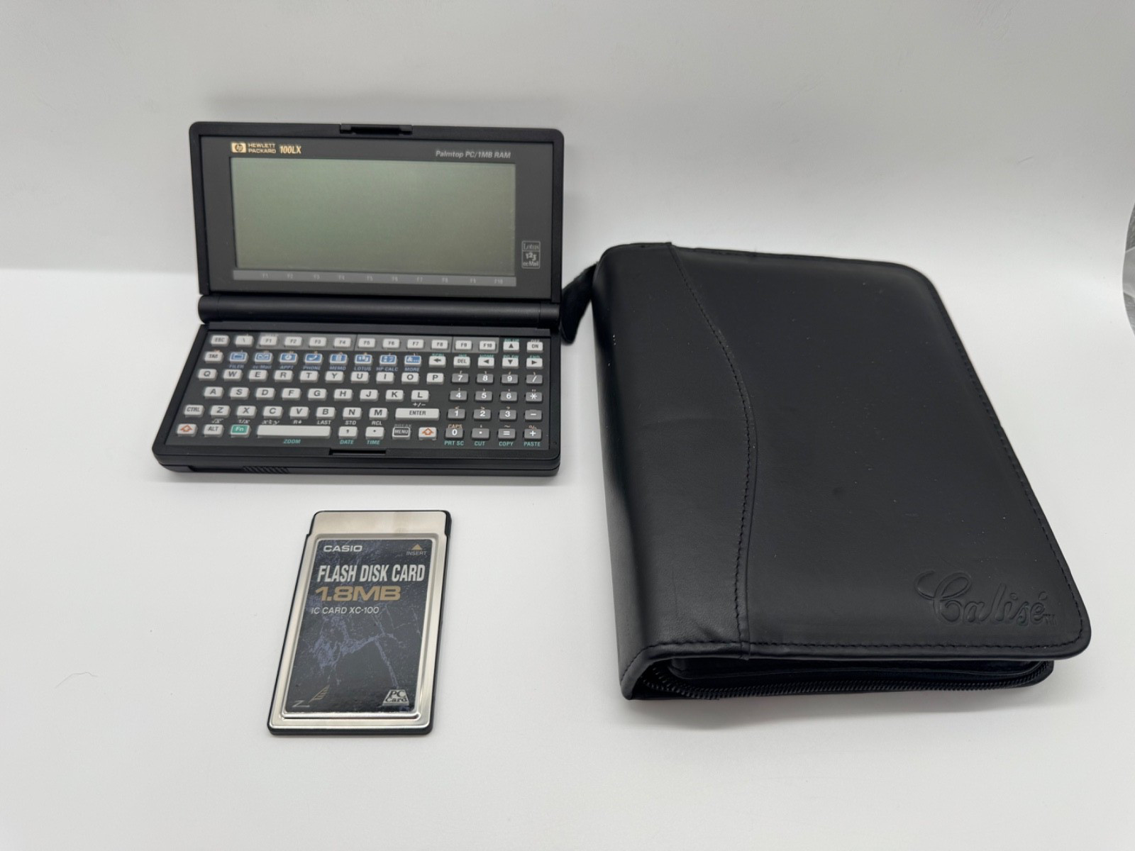 Vintage HP 100LX 1MB Ram Palmtop PC Handheld PDA Pocket PC