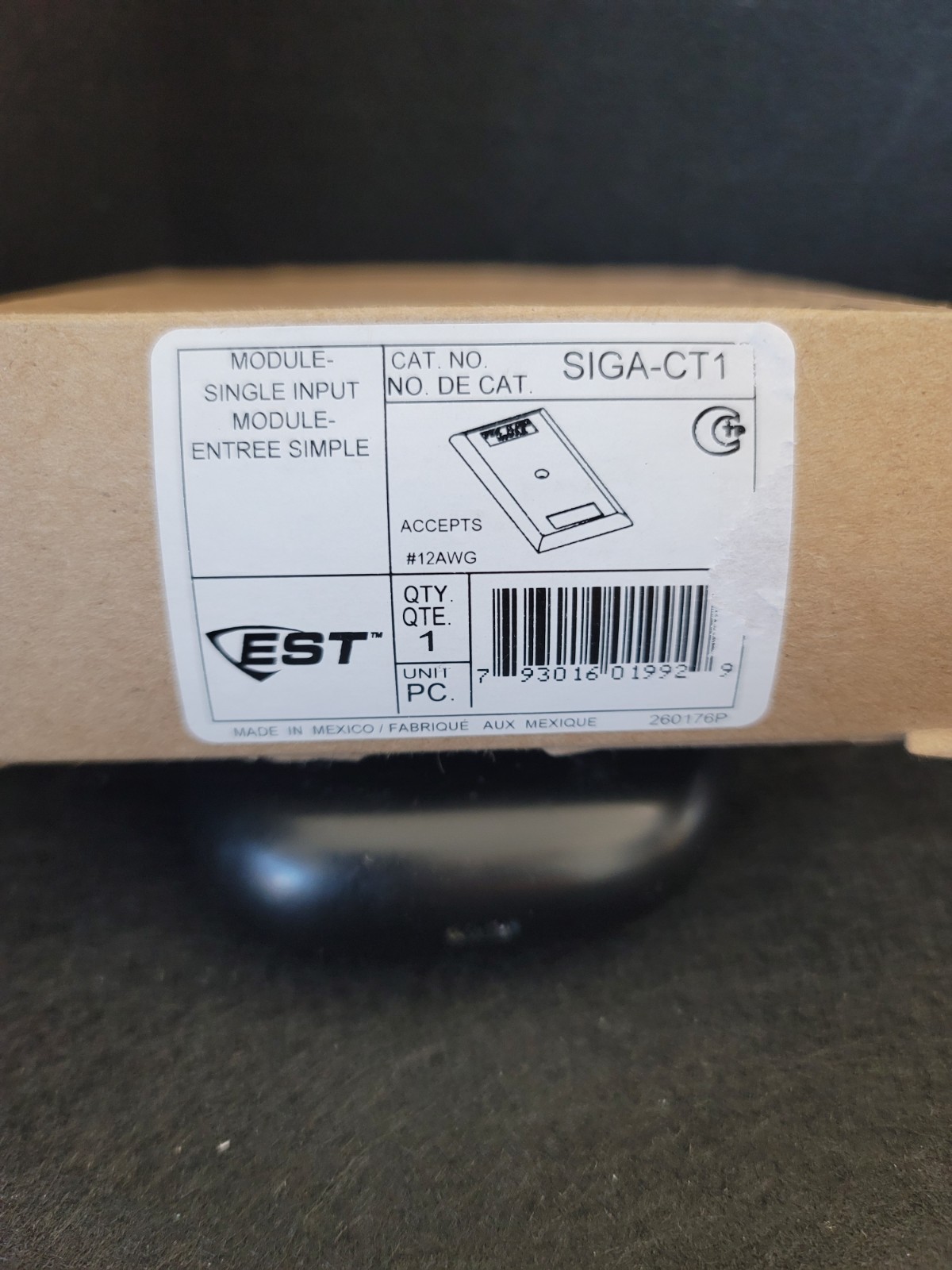 NEW- EDWARD SIGA-CT1 SINGLE INPUT MODULE SIGNALING DEVICE
