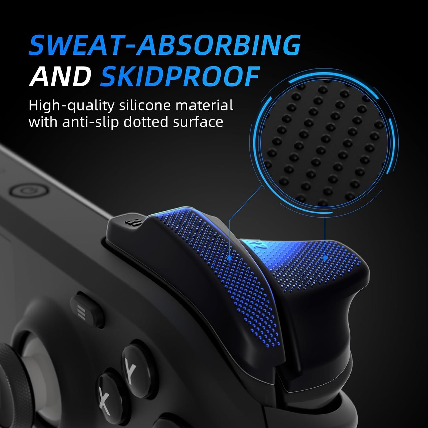 Steam Deck Back Buttons & Shoulder Buttons Trigger Enhancement Set - Black