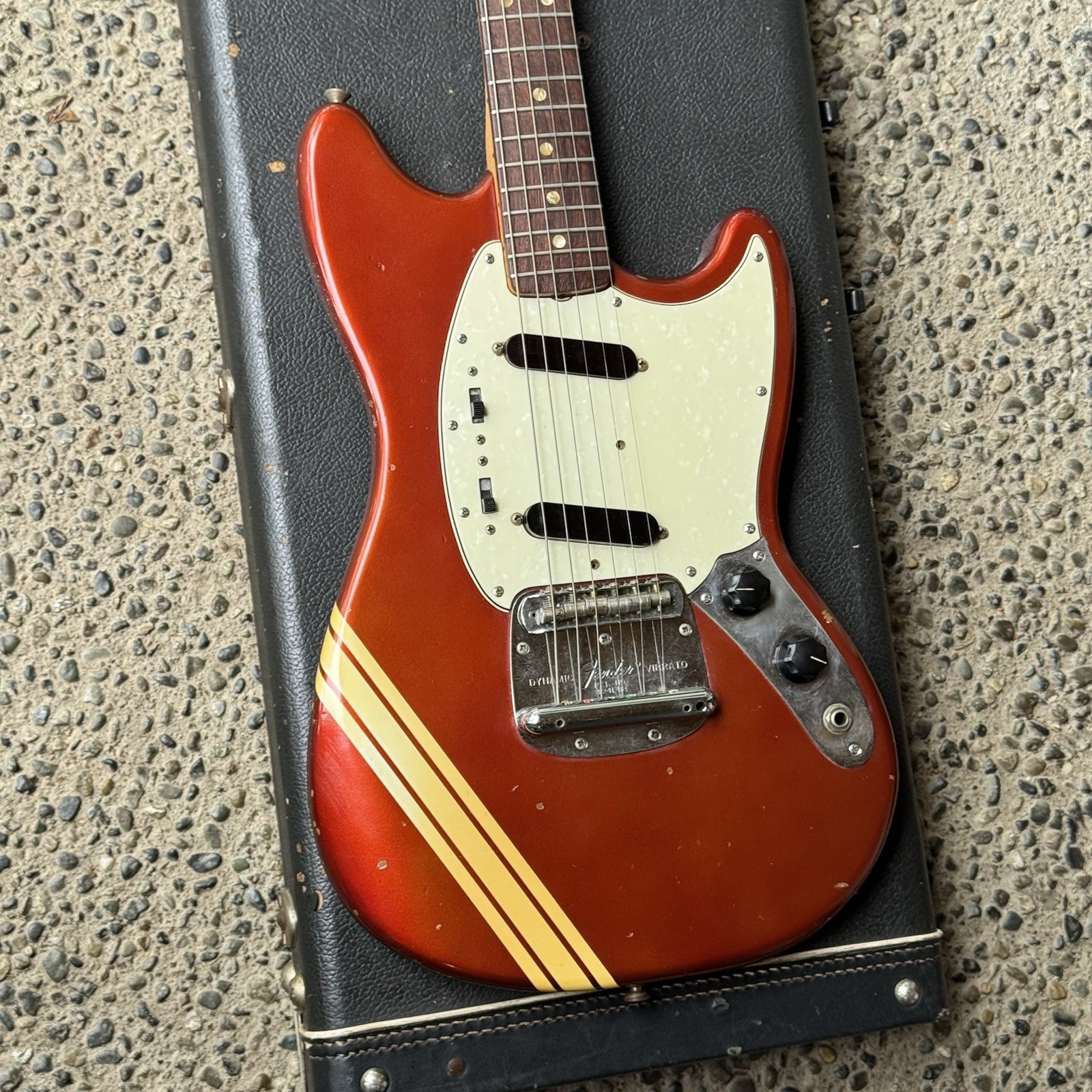 1970 Fender Mustang - Competition Red