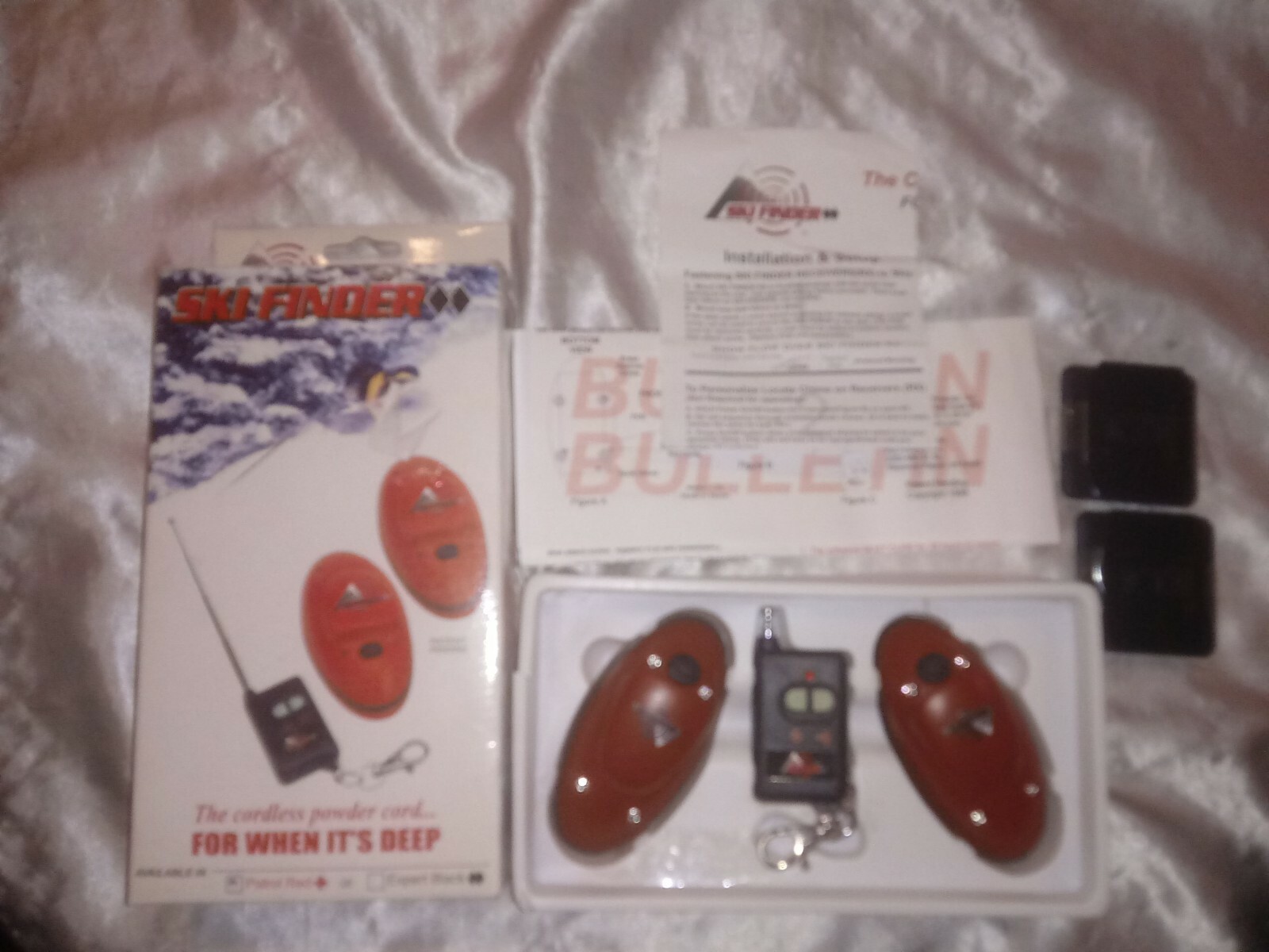 SKI FINDER THE CORDLESS POWER CORD LOST SKI FINDER