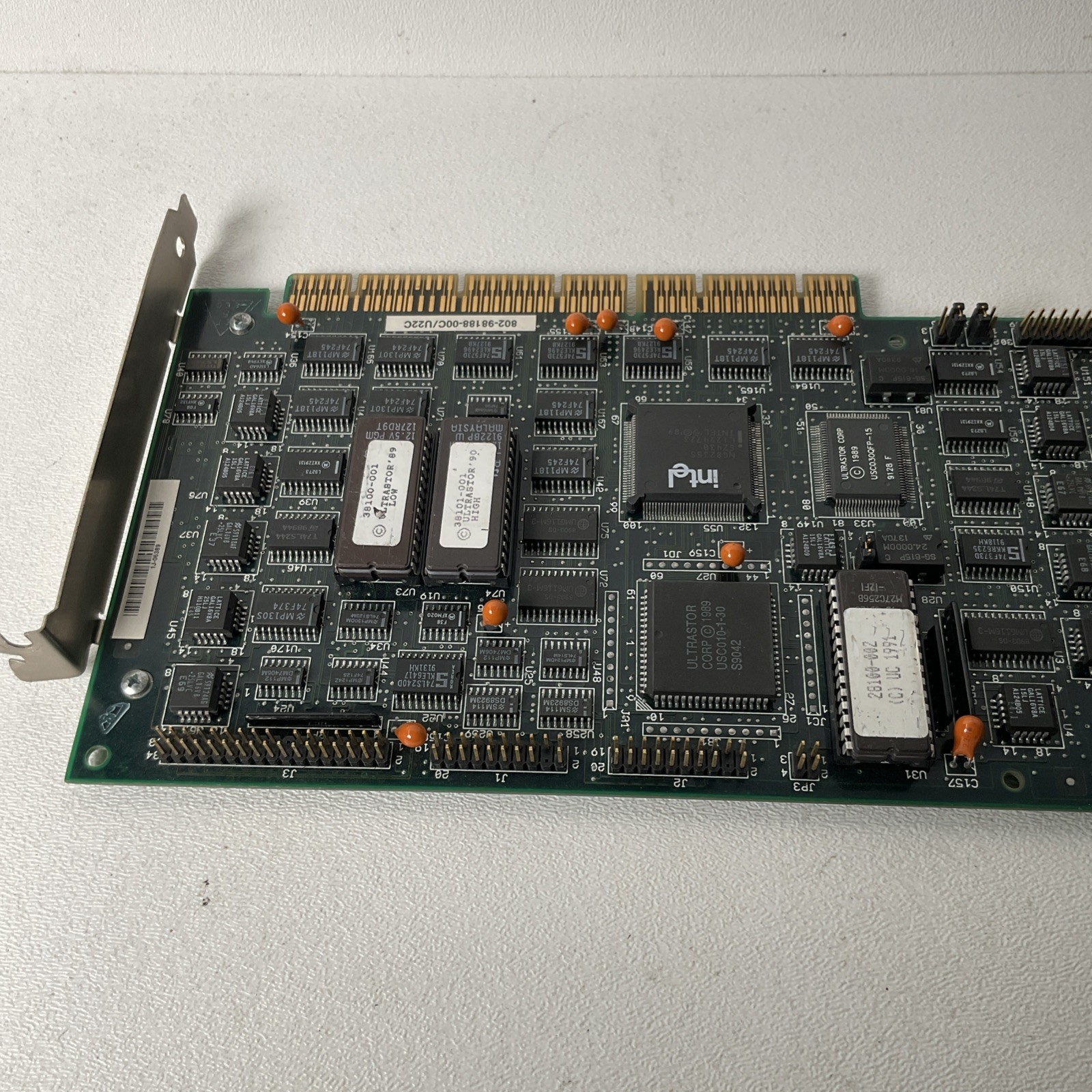 Ultrastor Ultra22C Hard Disk / Floppy Controller w/ 22CME 3.5MB Memory Board