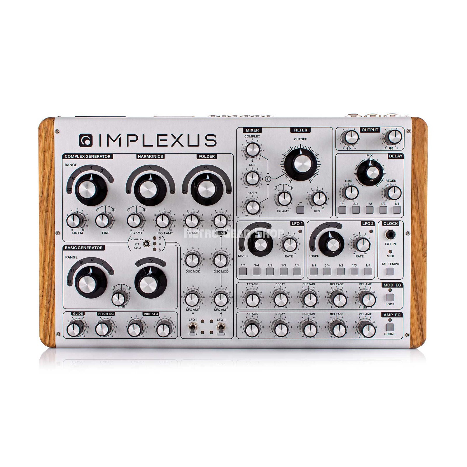 Majella Audio Implexus Desktop Synthesizer Silver