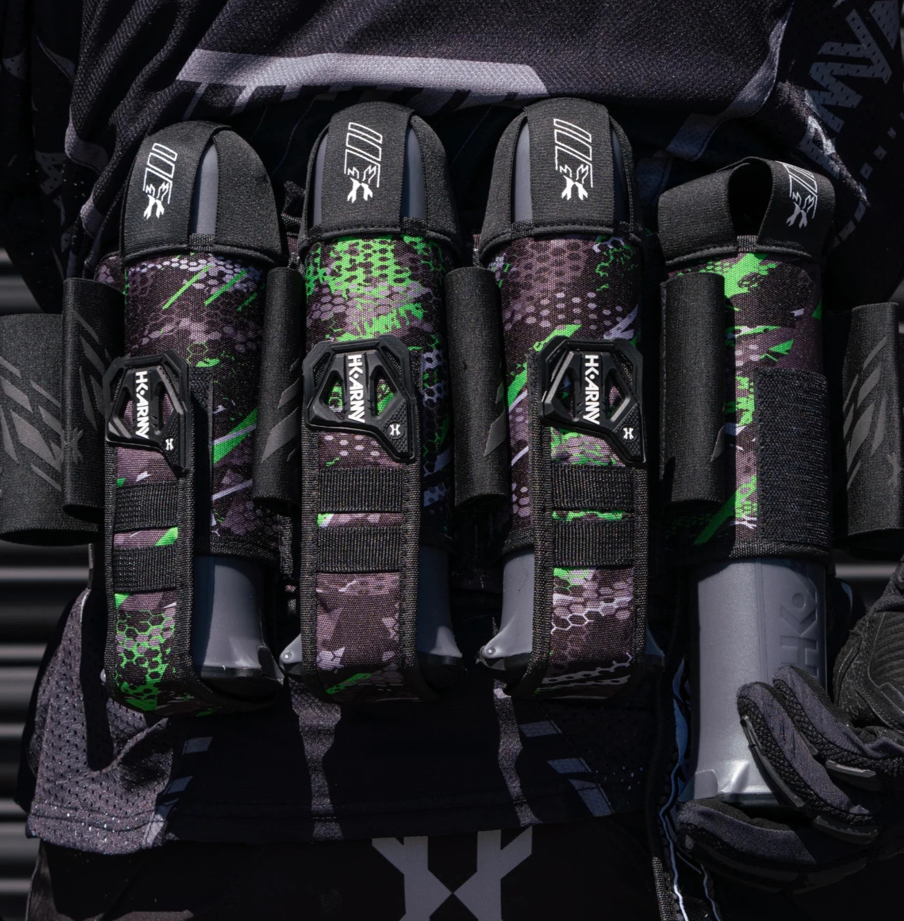 NEW HK ARMY Eject 4+3+4 Paintball Harness - Electric