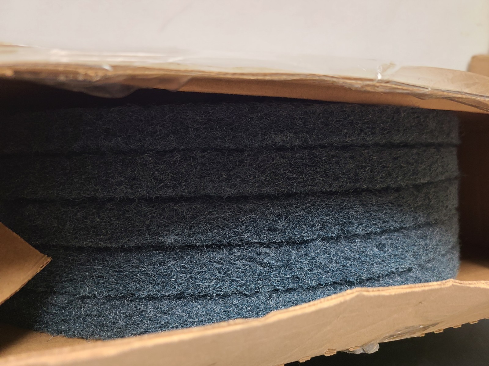 3M Blue 18" Cleaner Pad 5300, Blue, 455 mm x 82 mm, 7100006200New