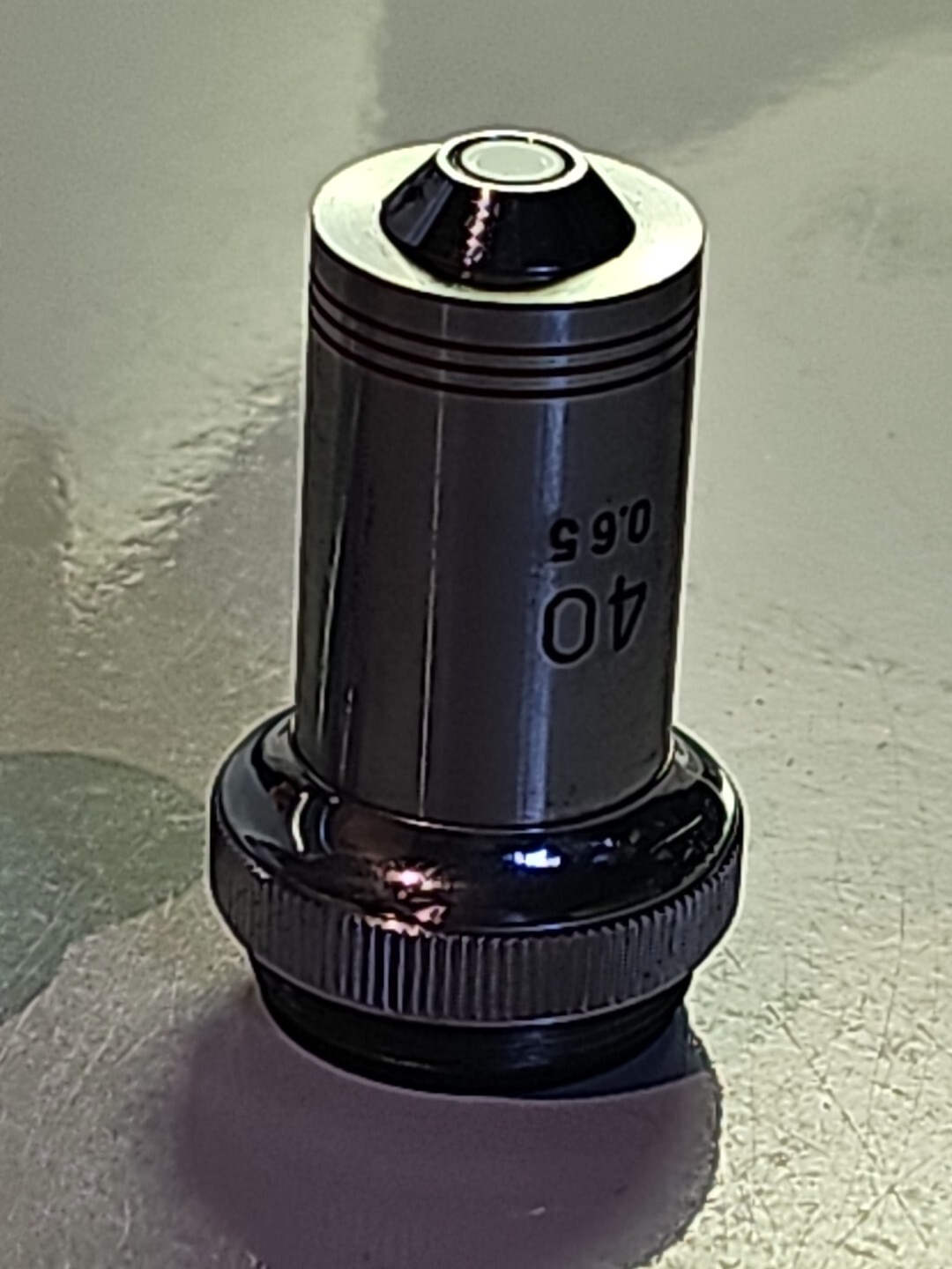Objective Microscope Lenses Misc Jonco 40 0.65 / Kyowa Tokyo 10 0.25
