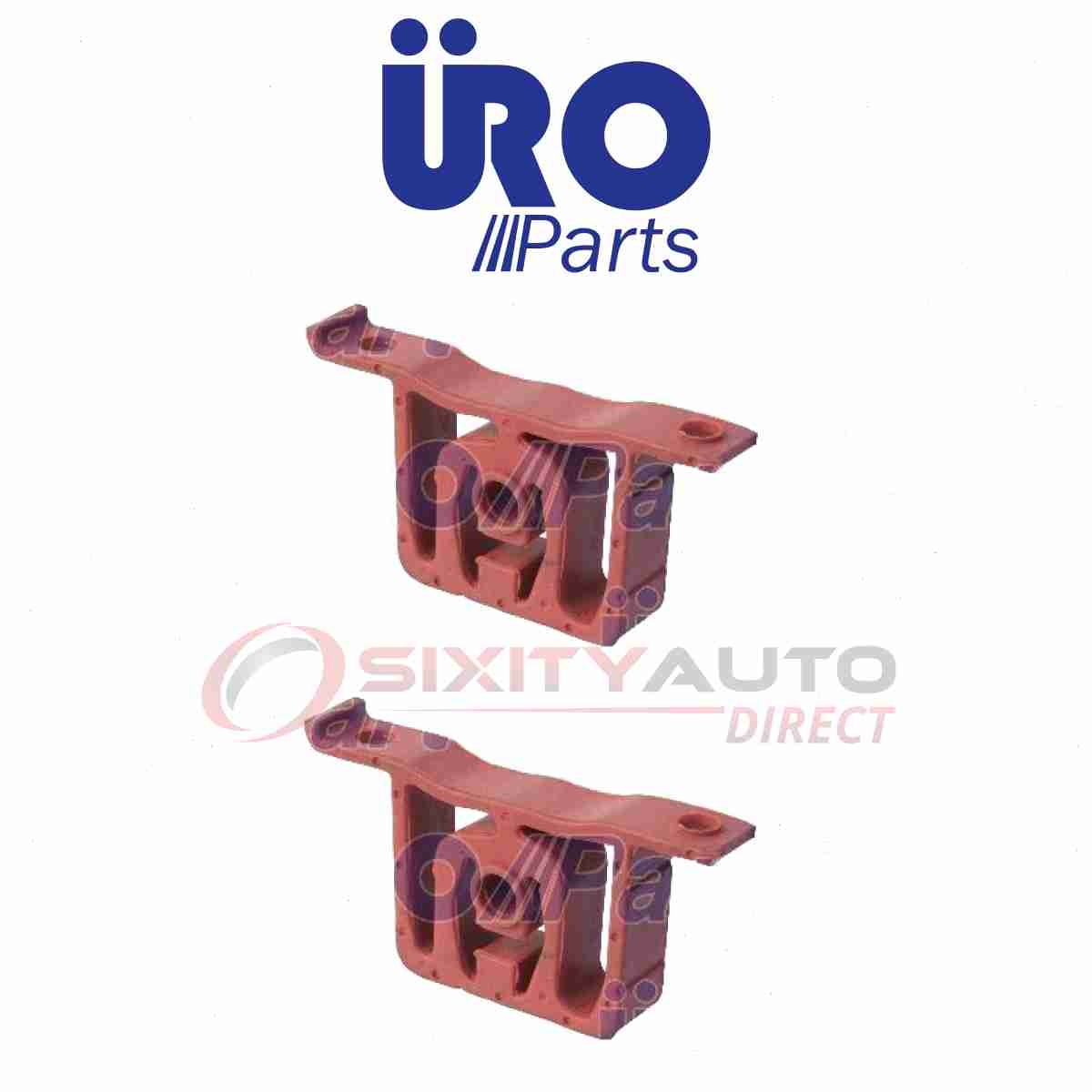 2 pc URO Center Exhaust System Hanger for 1999-2005 Volkswagen Jetta 1.8L zu